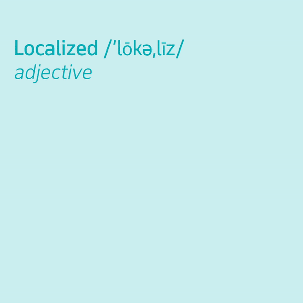 Localized Definition
